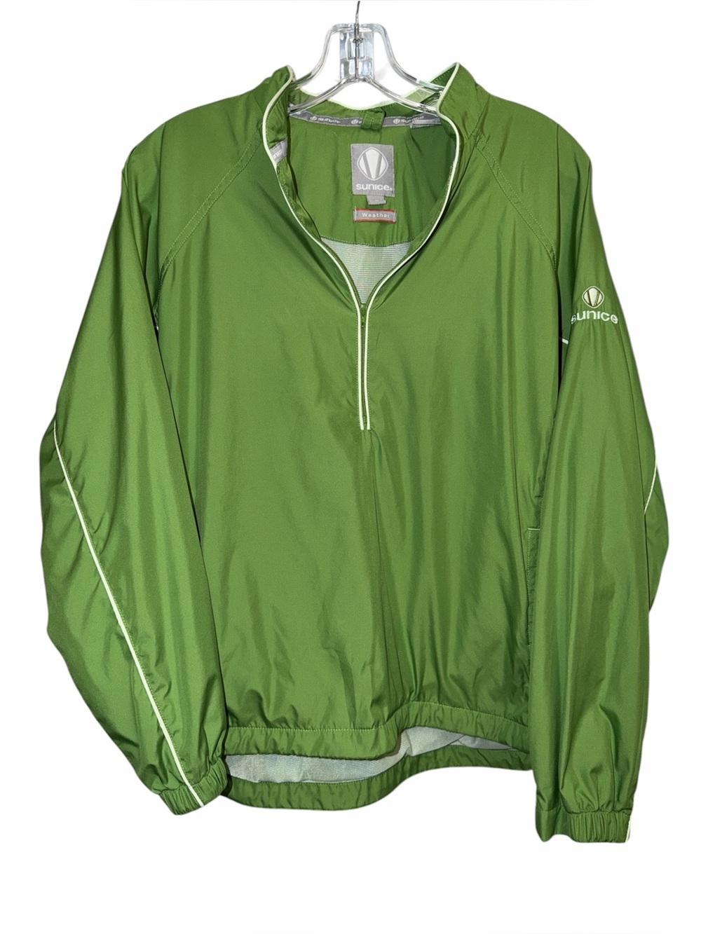 Sunice Olive Green Weather Pullover Jacket